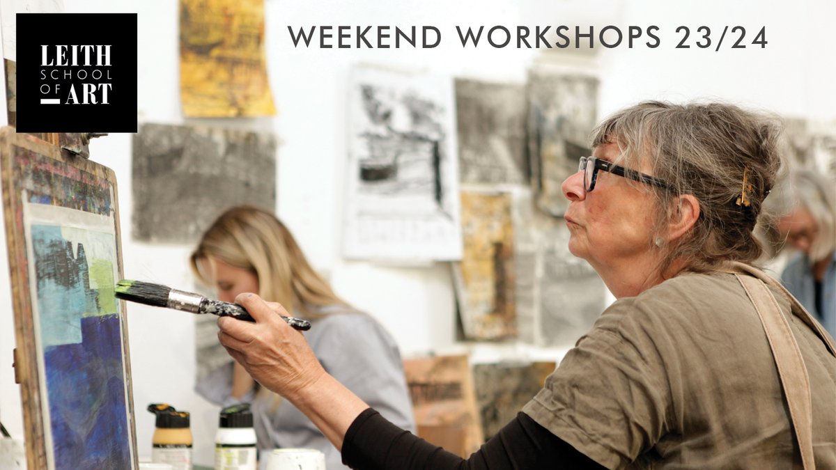 Our Weekend Workshops for this term are now live! 

These courses offer you the opportunity to develop your interest in art and design, benefiting from our tutors’ depth of knowledge and passion for their subject.  

Follow the link to book your space 👉
leithschoolofart.co.uk/course-list/we…