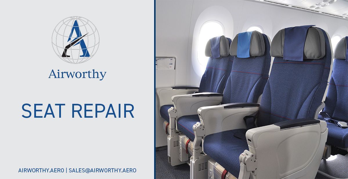 No matter the size or scope of your needs, you have our assurance of steadfast attention to detail, superior workmanship, and swift turn-around times. 
Contact us today! sales@airworthy.aero

buff.ly/46x71OJ 

#airworthy #repair #interiorsolutions #seats #MRO #excellence