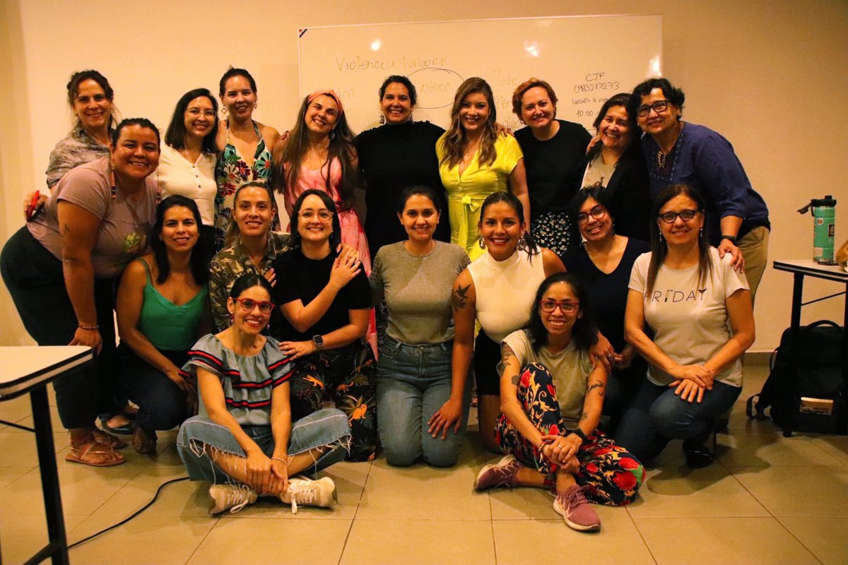 RMPCpy's tweet photo. ❤️ Nos encontramos para seguir aprendiendo y abrazar las luchas individuales y colectivas de cada una de las compañeras. https://t.co/z3rec1agpz