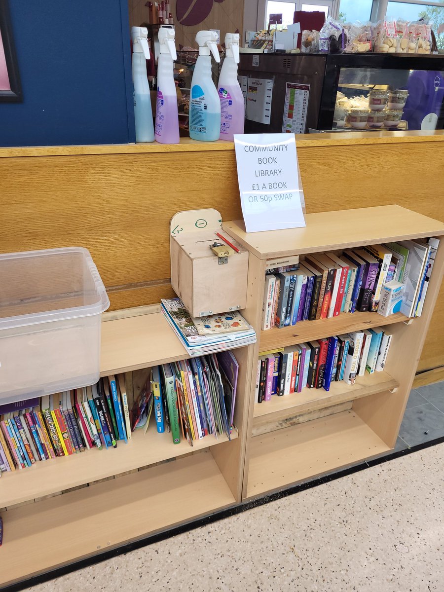 Today we installed the new bookcase built by us in Tesco Bury for <a href="/wlhowarth/">Wendy Howarth</a> <a href="/BuryVCFA/">BuryVCFA</a> <a href="/BuryCouncil/">Bury Council</a> <a href="/irwellvalley/">Irwell Valley Homes</a> @SixTownHousing