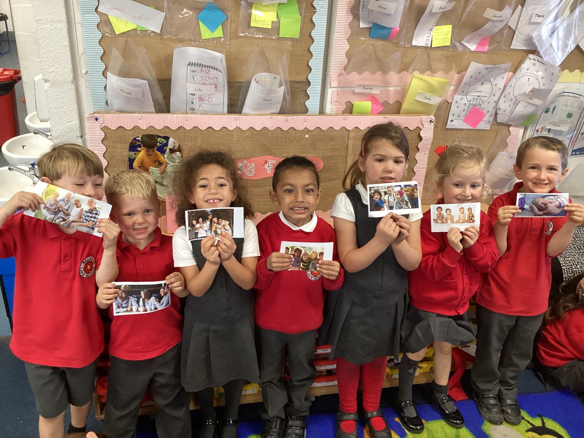 This week we have been looking at past and present. We created a timeline of how people change over time.  The children were confident to tell us that they were a baby in the past and in the future they will be a teenager, adult and elderly. <a href="/MrsHorne/">Mrs Horne</a>