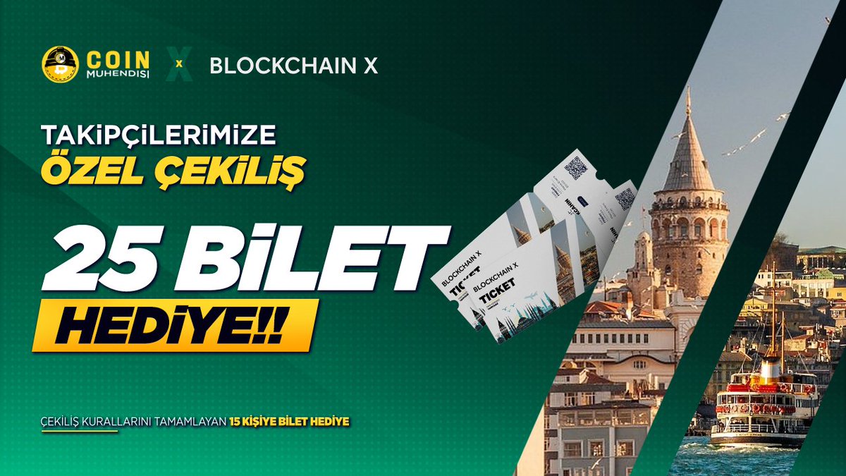 Coin Muhendisi (@coinmuhendisim) on Twitter photo Dostlar, size güzel bir haberimiz var!
🔥21-22 Ekim 2023 tarihlerinde Haliç Kongre Merkezi'nde düzenlenecek ve bizim de medya partneri olduğumuz @blckchnexpoist etkinliği için sizlere 25 bilet dağıtıyoruz!
👉 <a href="/coinmuhendisim/">Coin Mühendisi</a>'i takip edin, gönderiyi beğenin, paylaşın ve iki Dostlar, size güzel bir haberimiz var!
🔥21-22 Ekim 2023 tarihlerinde Haliç Kongre Merkezi'nde düzenlenecek ve bizim de medya partneri olduğumuz @blckchnexpoist etkinliği için sizlere 25 bilet dağıtıyoruz!
👉 <a href="/coinmuhendisim/">Coin Mühendisi</a>'i takip edin, gönderiyi beğenin, paylaşın ve iki