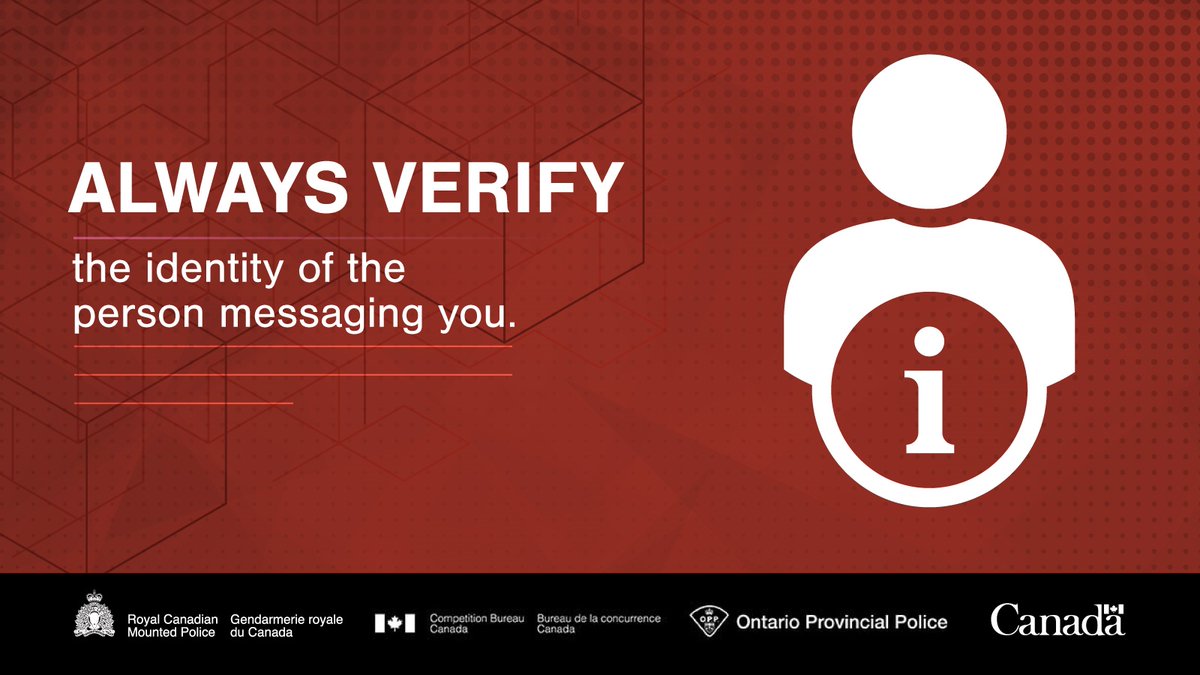 With over $59M in reported losses in 2022, spear phishing is one of the most common frauds targeting businesses and organizations. Contact the individual directly by calling the phone number you have listed for them. For more information: antifraudcentre-centreantifraude.ca/scams-fraudes/… #CyberMonth2023