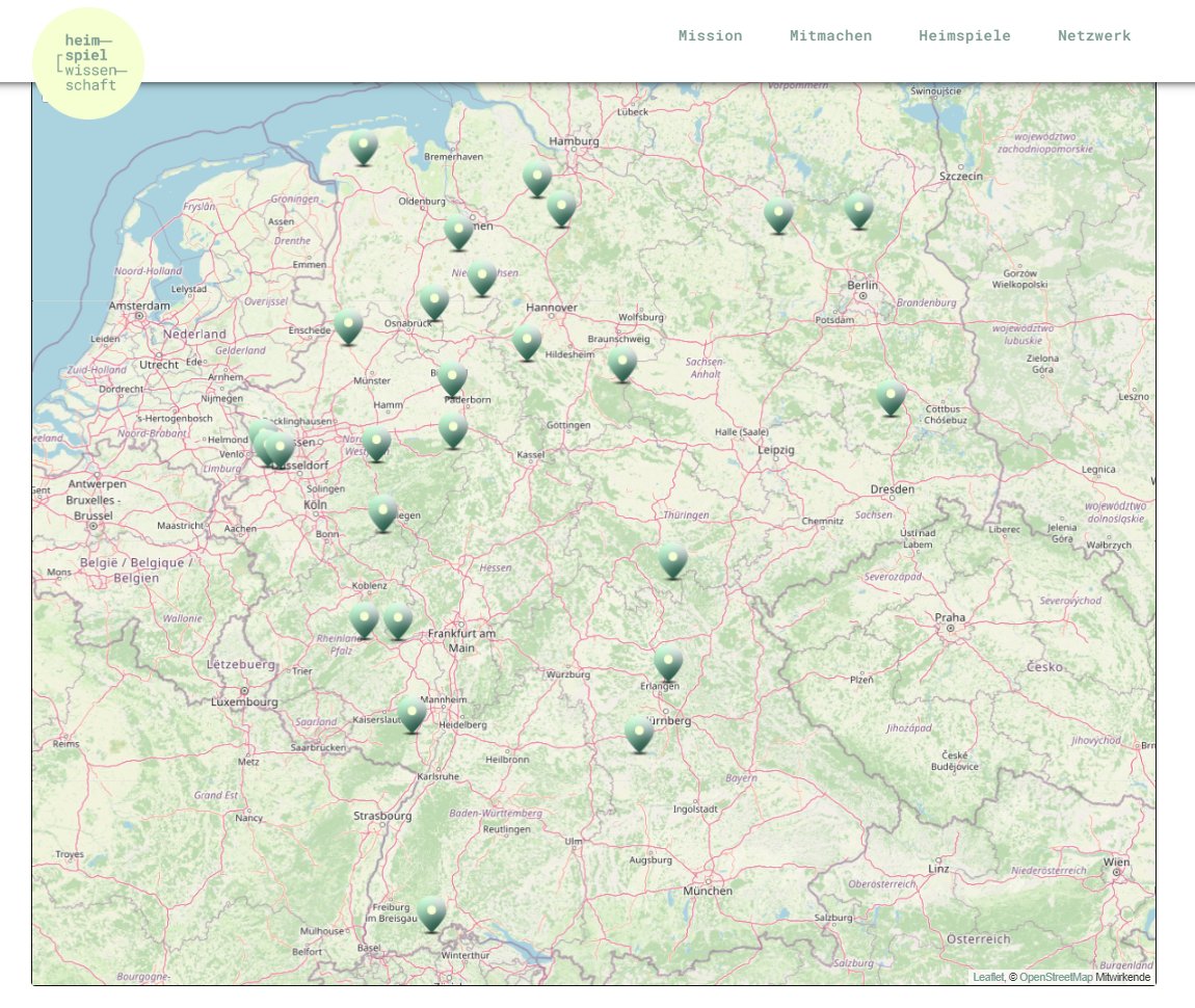 🛤️ Gespannt auf den Austausch mit Euch beim digitalen Frühschoppen |  #Wisskomm auf dem Land! 🗓️ 24.10. Infos: linkedin.com/groups/1289991… 

#HeimspielWissenschaft wächst 🗺️🌳...
<a href="/HRK_aktuell/">Hochschulrektorenkonferenz (HRK)</a> <a href="/congressa/">Wissenschaft kommunizieren.</a> <a href="/CAPASHeidelberg/">Centre for Apocalyptic & Post-Apocalyptic Studies</a> | Gefördert @BMBF_Bund