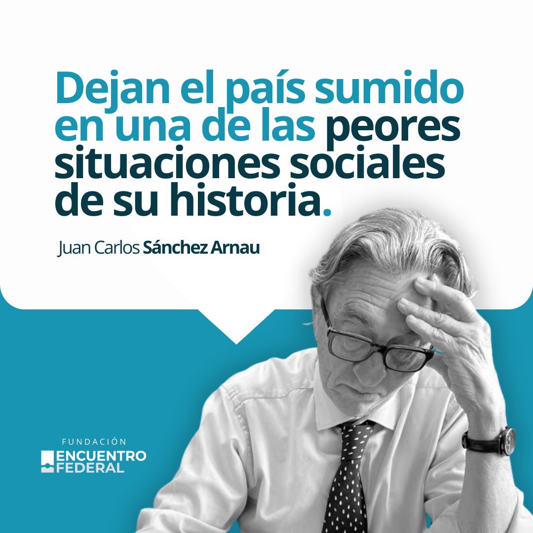 FundEncFederal's tweet photo. 📃 Compartimos el informe sobre la pobreza en la República Argentina, realizado por el equipo económico de la Fundación Encuentro Federal bajo la dirección de @SanchezArnauJC.

🔗https://t.co/dLEV5rsVYh https://t.co/ErebN4Mv2n