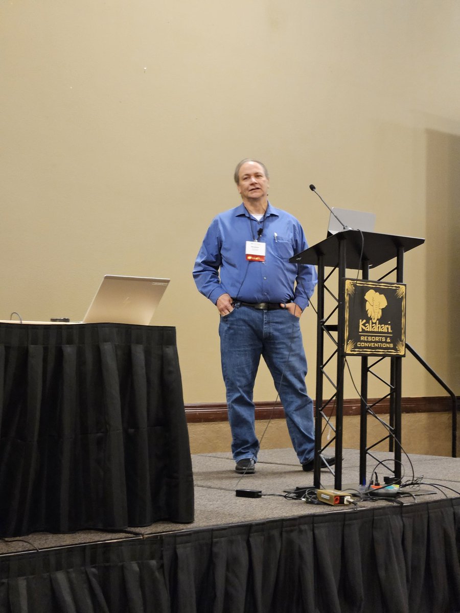 nerinopetro's tweet photo. 2023 WI Solo &amp;Small Conference has kicked off with ChatGPT: The Futue is here by my friend Ben Schorr of Microsoft.
#WSSFC https://t.co/VcKJY3qCni