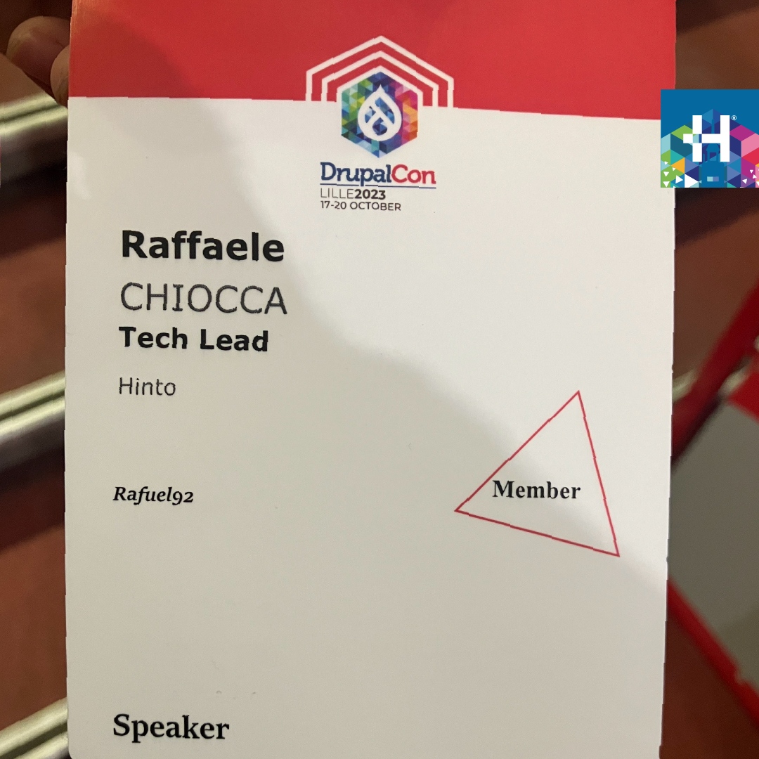 wearehinto's tweet image. 🇫🇷 Direttamente da Lille, Francia, ecco alcuni scatti della nostra partecipazione al #DrupalCon2023! 📸
#DrupalCon #Hinto #DrupalCommunity #HintoGroup