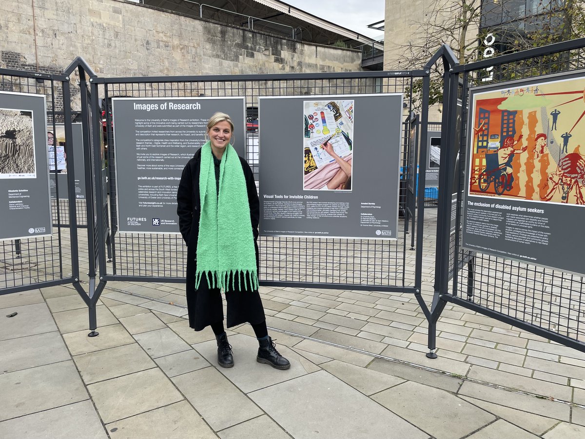 Really exciting to see the PLUTO project displayed in Bath City centre as one of the winners of the 'images of research' competition 🥳🥰 <a href="/UniofBath/">University of Bath</a> <a href="/BathPsychology/">Psychology at Bath</a>  #dld pluto-dld.co.uk