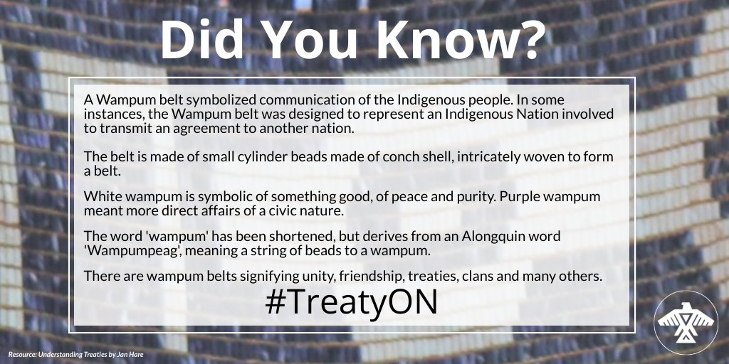 Want to learn more about the significance of a Waawiindmaagewin (Treaty)?
 
We encourage all occupants of this land to learn about the importance of these agreements.
 
Resources:
•anishinabek.ca/education-reso… 
•ontario.ca/page/videos-in…
•ontario.ca/page/treaties 
 
 #TreatyON