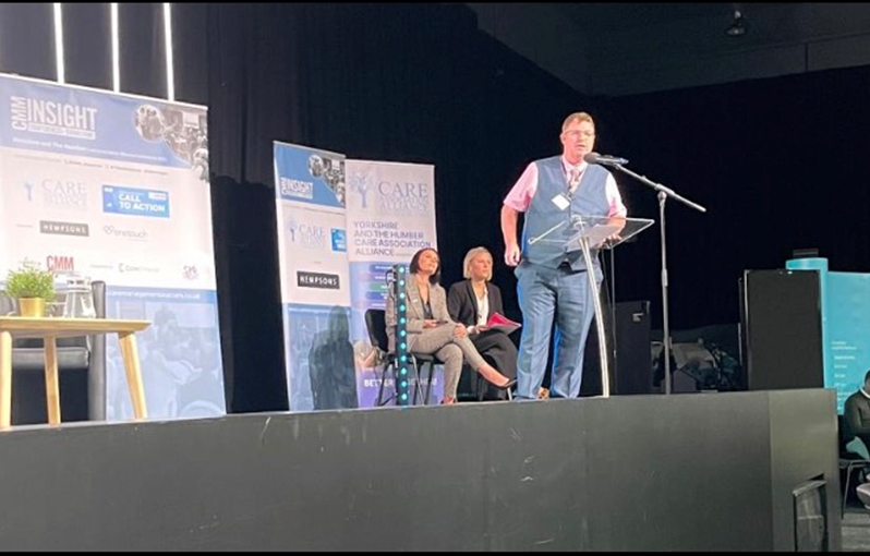 kircca_uk's tweet image. The first YHCAA conference took place yesterday in Doncaster. @CareKirklees CEO James Creegan reported back to delegates on the regional 'Call to Action' work with ADASS and NHS colleagues. What a fantastic day! #socialcare #CMMinsight @cmm_magazine @KirkleesCouncil @KirkleesHCP