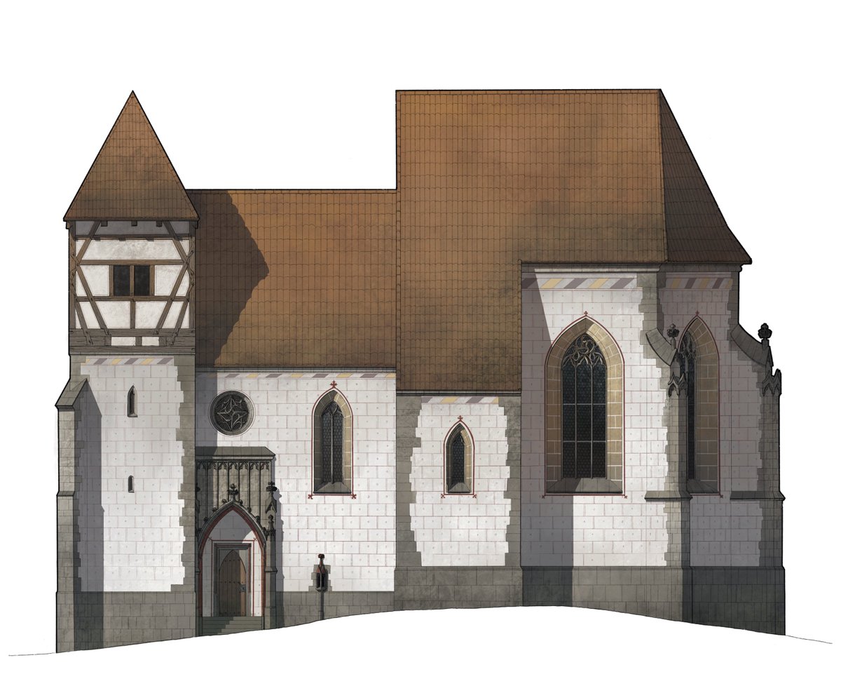 Finished a new drawing with #Procreate !
Elevation of a fictive late gothic church with subtle plasterworks. Also available as a print here
👉inprnt.com/gallery/eggman…