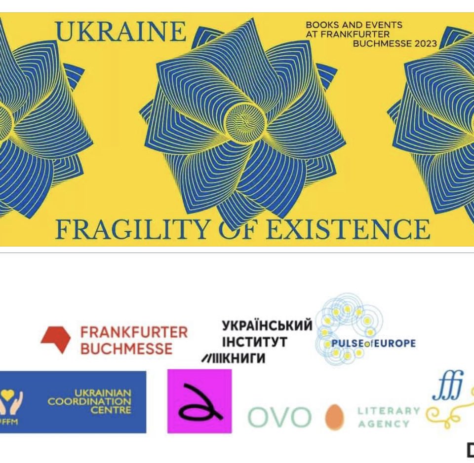 Wir nehmen #StandWithUkraine wörtlich, stehen als #PulseofEurope 🇪🇺💙 am Frankfurter 📘📒#Buchmesse-Stand der 🇺🇦 am FR 20/11/23 ganztägig und sind abends um 18:30 bei einer spannenden #Podiumsdiskussion. Eintritt frei / ohne Anmeldung! Kommt zahlreich! 👉goethe.de/ins/ua/de/kul/…