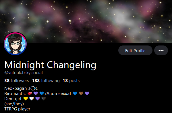 Midnight Changeling (vuldak.bsky.social) tweet media