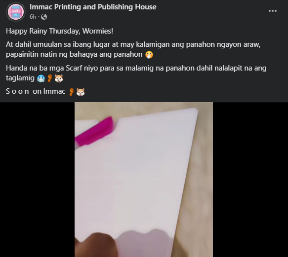 AllforInksteady's tweet photo. DOS self-published book will be under IMMAC! Excited for Vina and Calix~🤍🥹 https://t.co/XzvDzxvSFd