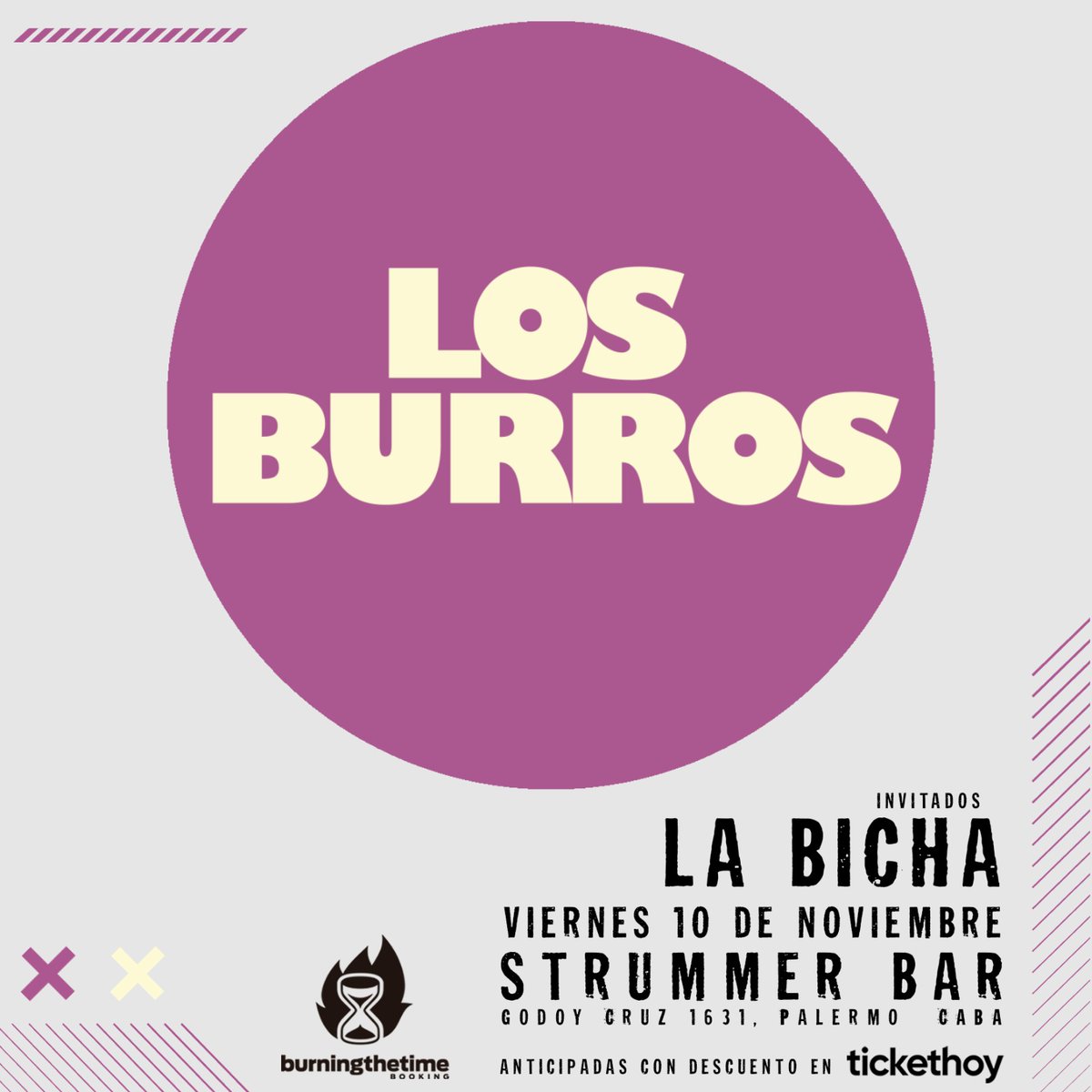 Nos vemos el 10 de noviembre con los burros y la bicha en <a href="/StrummerBar/">StrummerBar</a>