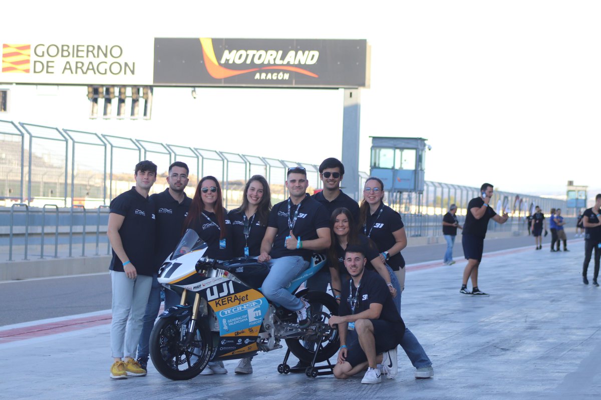 🥇💯Enhorabona!  UJI Electric Racing Team es posiciona en el «top 10» en el Mundial Universitari de Motociclisme. El estudiantat UJI aconsegueix els millors resultats des de 2016. 
🆕: tinyurl.com/ys2umynh