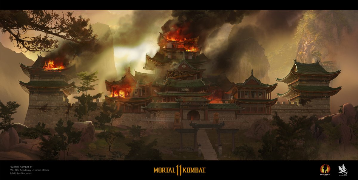 I worked on #MortalKombat11 a couple years back. Here is a piece of #conceptart I made for the game!
#ThrowbackThursday