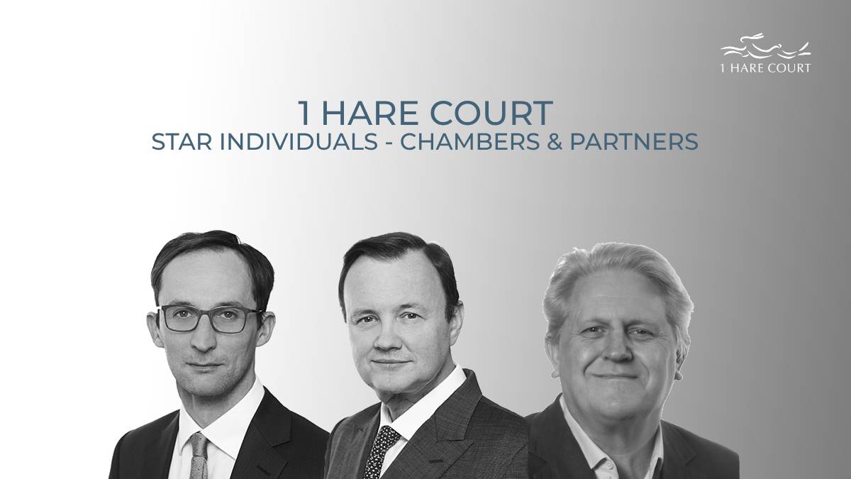 1 Hare Court (@oneharecourt) on Twitter photo 1 Hare Court's Star Individuals in the 2024 <a href="/ChambersGuides/">Chambers and Partners</a>:
Richard Todd KC
Tim Bishop KC
Richard Sear 1 Hare Court's Star Individuals in the 2024 <a href="/ChambersGuides/">Chambers and Partners</a>:
Richard Todd KC
Tim Bishop KC
Richard Sear