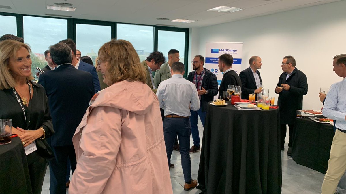 ✈ Hoy hemos celebrado el Tapas&amp;Carga de octubre patrocinado por Nexus Logistics S.A.

¡Gracias a tod@s por asistir!

#foromadcargo #madcargo #aircargo #cargaaerea #tapasycarga