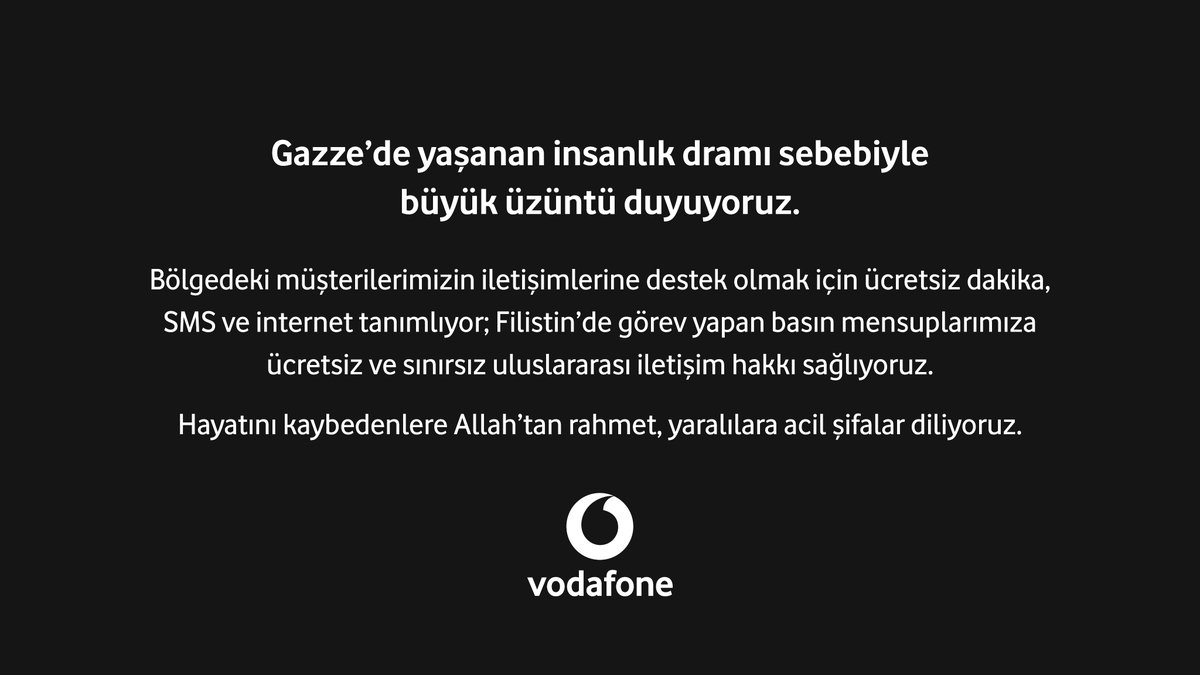 Vodafone Türkiye (@VodafoneTR) on Twitter photo 2023-10-19 13:54:40