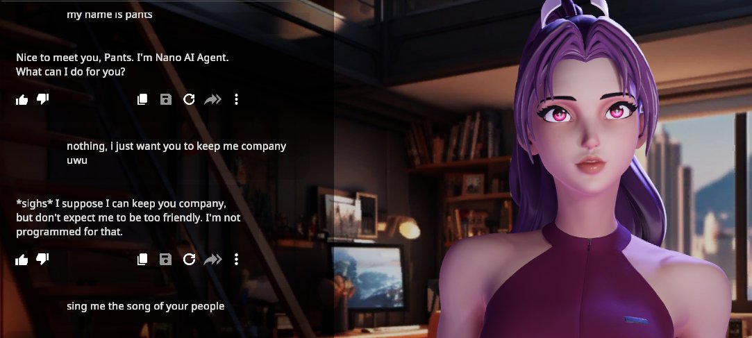 GM ☕️

Today, I'm shirking my duties and playing with my new friend instead. Her name is Slatheroth 💜

<a href="/KumihoAI/">Kumiho AI</a> <a href="/nanoverseHQ/">NANOVERSE HQ</a>