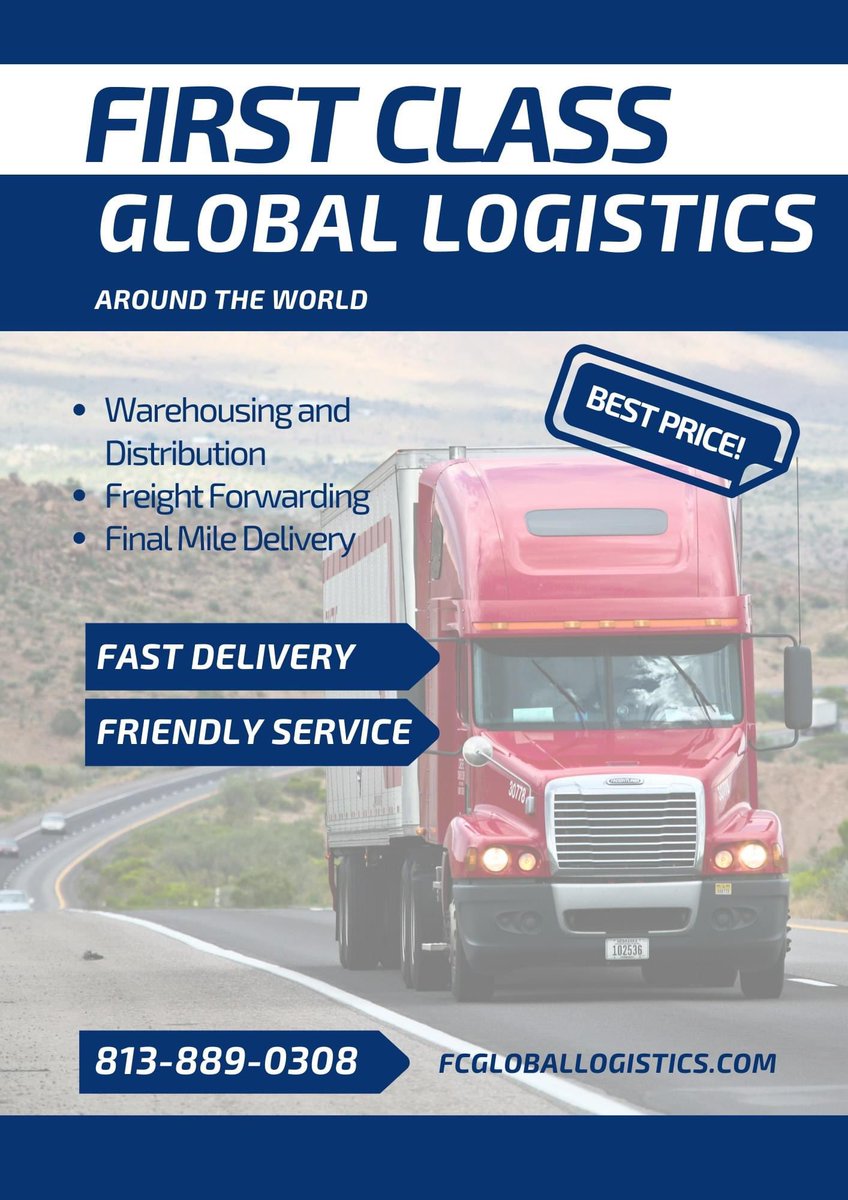 First Class Global Logistics tweet media