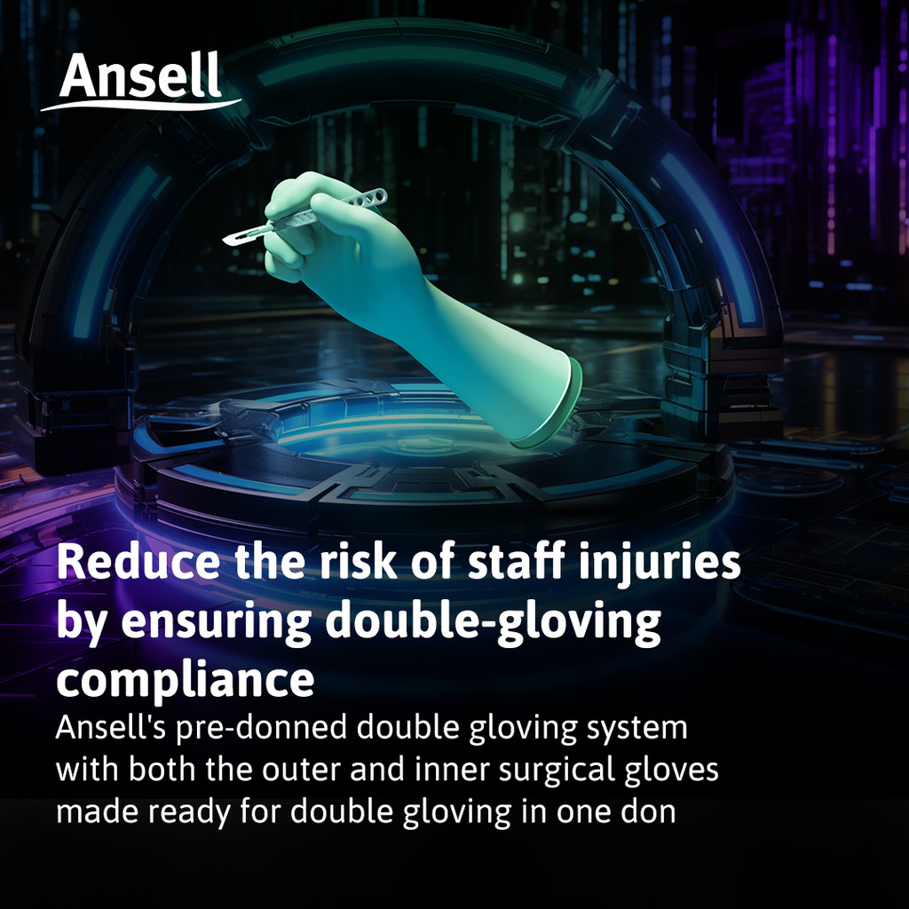 The GAMMEX® PI Plus Glove-In-Glove™ System is Certified by US Ergonomics and features Ansell's ERGOFORM™ technology, maximizing range of motion and wearer protection.

Learn more: bit.ly/48DkNRn

#AnsellProtects #InfectionPreventionWeek #IIPW2023 #DoubleGloving