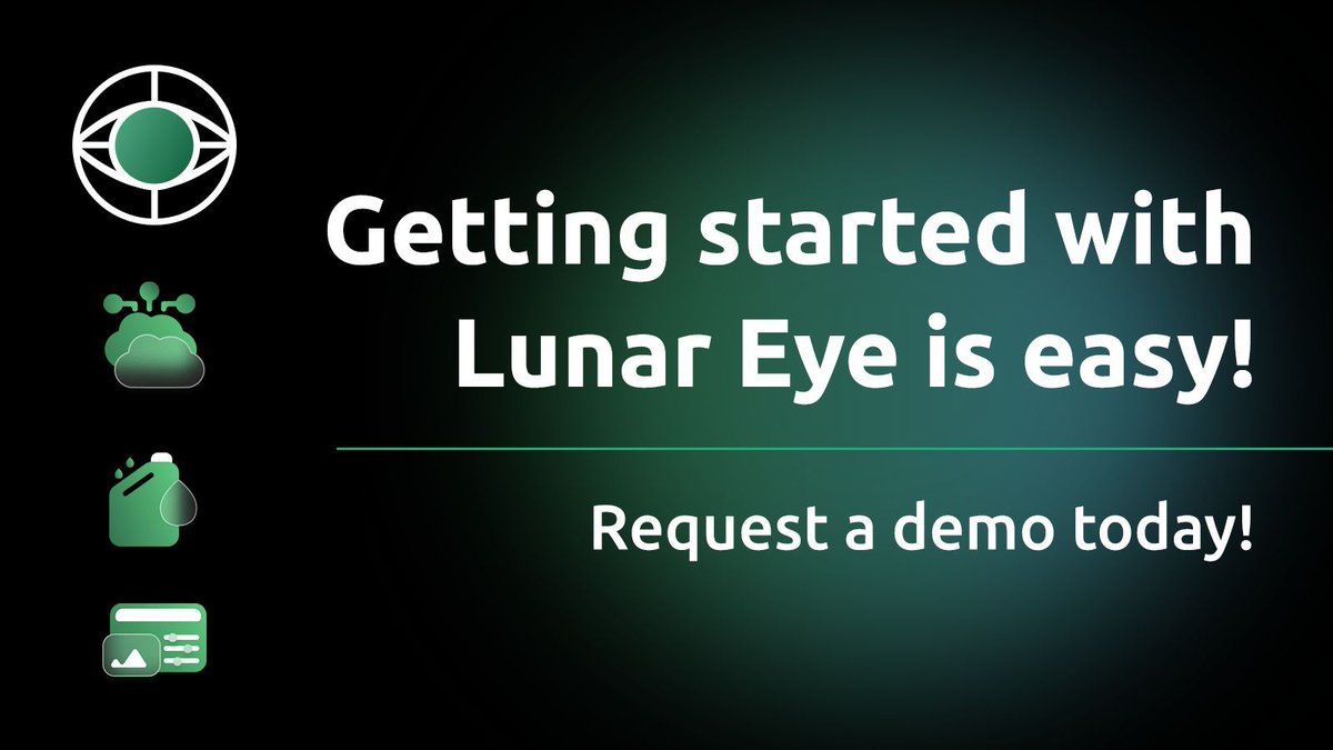 eye_lunar's tweet image. Getting started with Lunar Eye is easy!
Our experts help you identify your business needs, coordinate the implementation, and configure and deploy the platform.
Request a demo today! buff.ly/3JoJiWN
#computervisiontrends #predictiveanalytics #computervisionsoftware