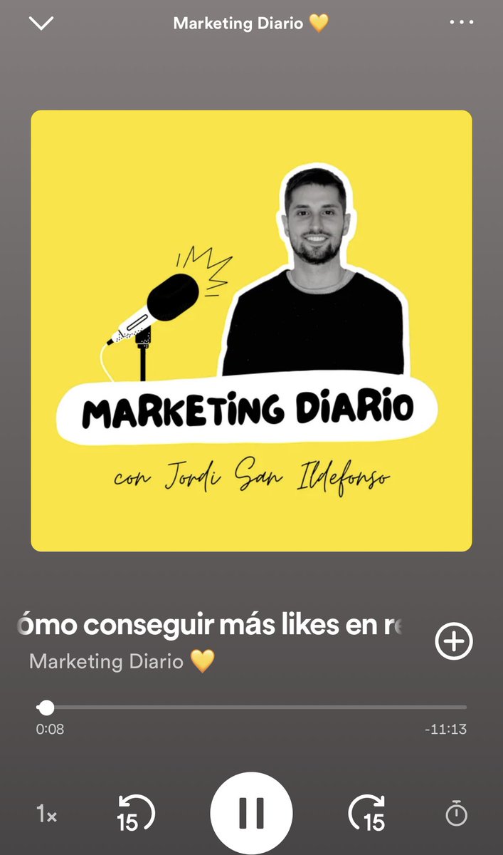 #Podcast que vale la pena escuchar para aumentar tu visibilidad o para conseguir más #likes en tu perfil de #RRSS
 #marketingdiario #aulacm #Equipo259