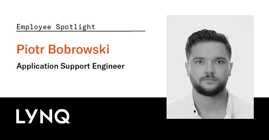 lynqmes's tweet photo. New @lynqmes #EmployeeSpotlight with Piotr, our Application Support Engineer. Piotr dives deep into automation, #cloud computing &amp; #DevOps at LYNQ. We put him in the hot seat! Fun fact - his hair wasn't always this tame!  More 👉 https://t.co/7LxyaVa5BH #MES https://t.co/CYuI3qW25K