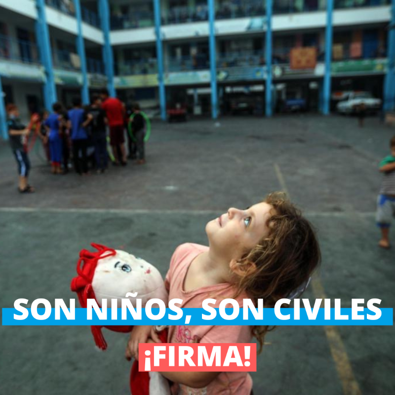 UNRWAes's tweet photo. 🔴⚠️ NO pueden seguir los bombardeos sobre la población civil. ¿Qué escapatoria tienen en Gaza? Más de un millón de niños están en peligro inminente.
