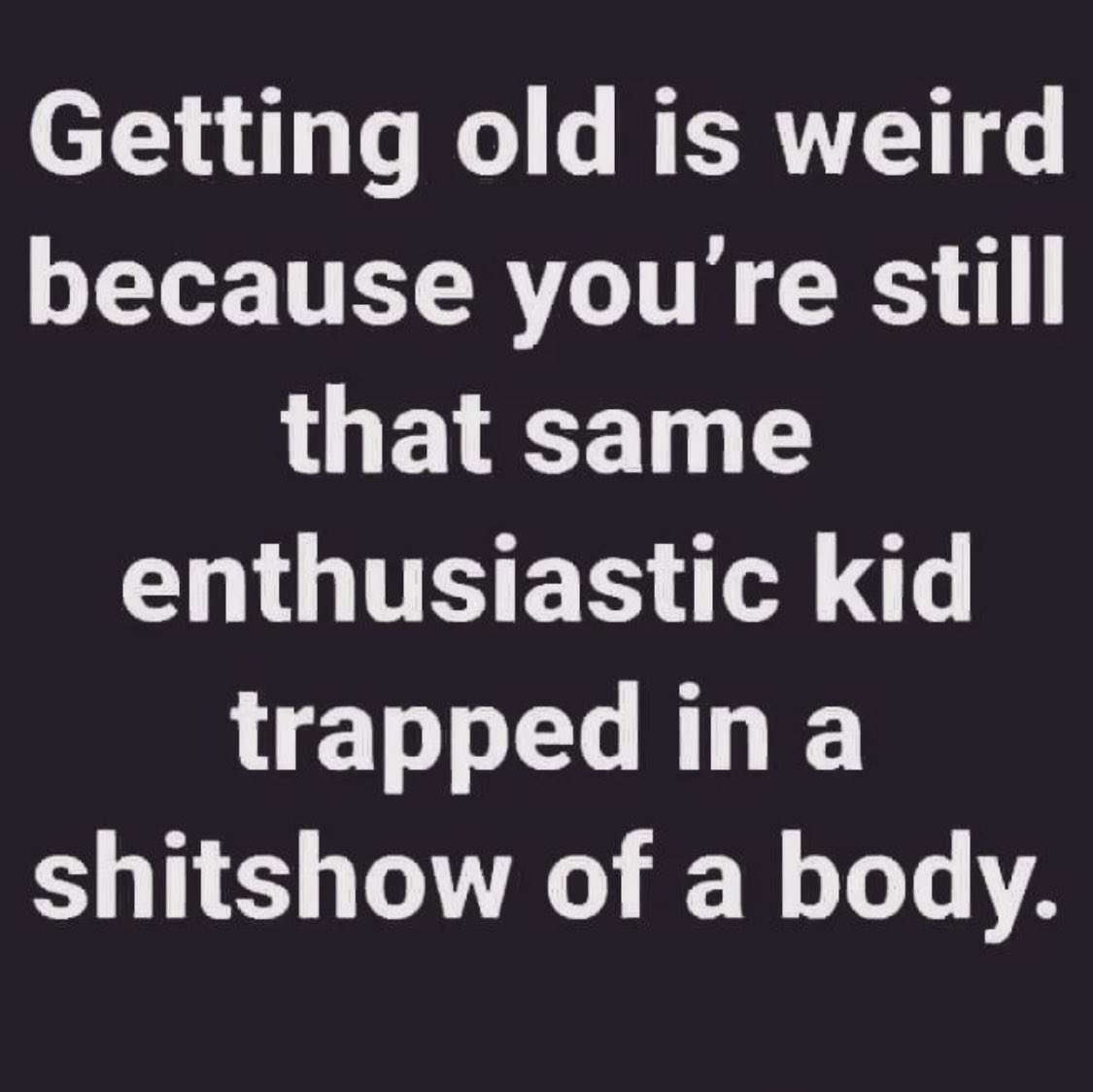 Who still feels young?