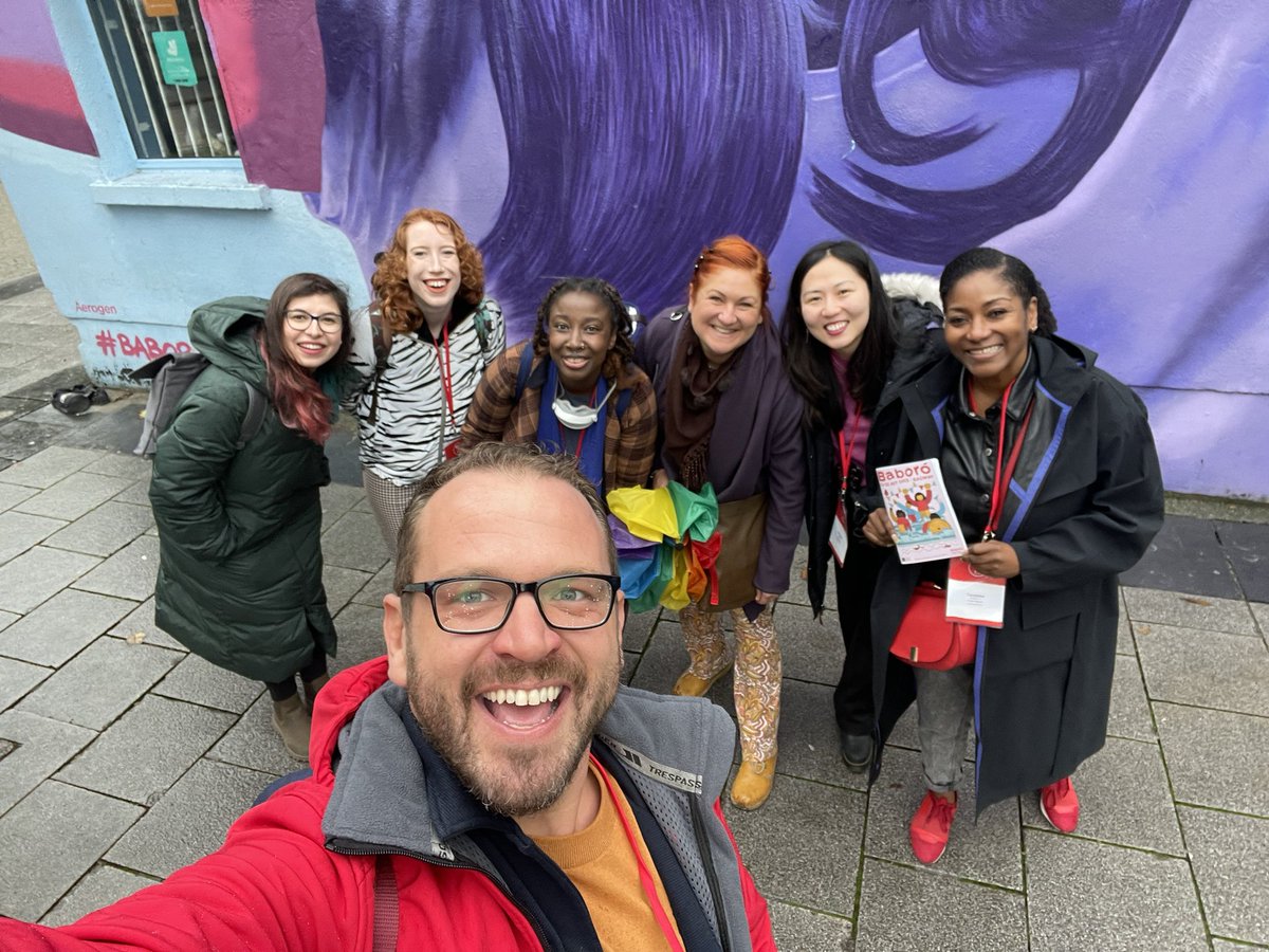 We’ve arrived team #VitalSpark @thesparkarts have landed @BaboroGalway 🤩