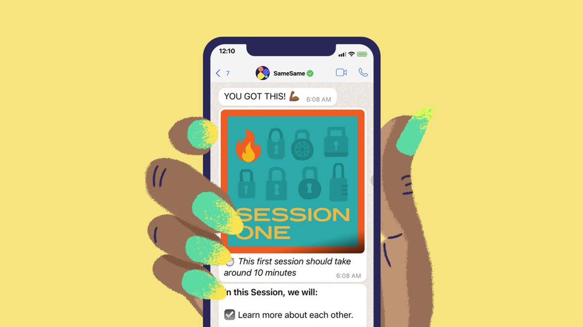 In the Global South, social stigma, judgment and even potential violence can prevent young people who are questioning their gender and sexual identity from finding support resources. Tech nonprofit SameSame has created a mental health app to help.
rb.gy/imvm7 #LGBTQIA