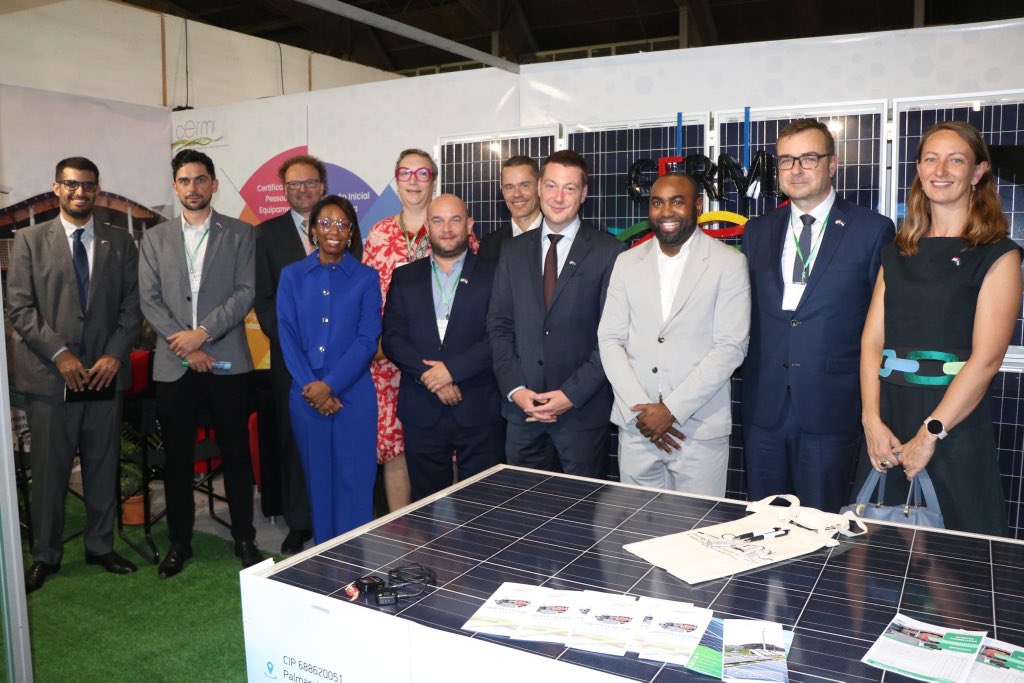 🇱🇺🇨🇻🌱 Supporting #EnergyTransition in Cabo Verde, @LuxembourgMEA &amp; @Cooperation_lu participated in Cabo Verde's International Fair of Renewable Energies &amp; Energy Efficiency and at the <a href="/ECREEE_ECOWAS/">ECOWAS Centre for RE & EE</a> Renewable Energy Forum #ESEF2023 in Praia