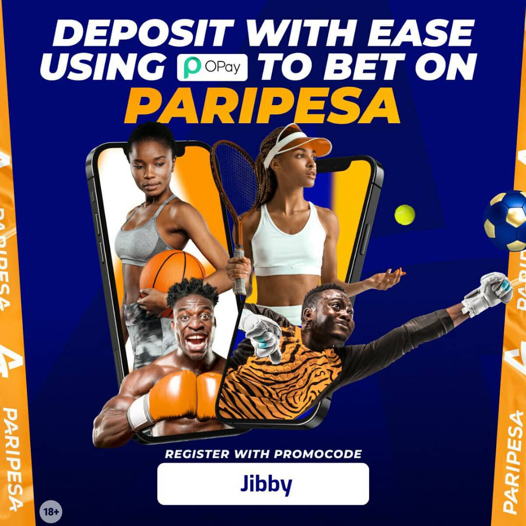Don’t have a paripesa account?? Sign up today to N130,000 welcome bonus on your first deposit - Sign up here: paripesa.bet/jibby - Use my promo code “Jibby” to get the bonus