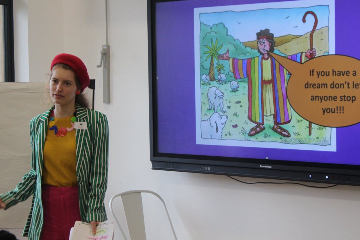 Neurodiverse artist Kate Crumpler spoke to some of our students about all of the creative opportunities available  irrespective of differences. 
It was a powerful talk by an artist who has achieved so much. 
<a href="/Artsmarkaward/">Artsmark</a> <a href="/ace__london/">Arts Council England, London</a> #Artsaward #SEN #inclusion