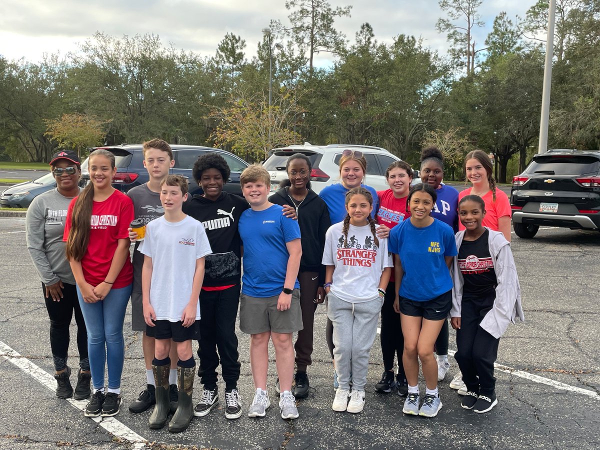 Mrs. Richards and her NJHS group made a trip to Madison County last weekend to help with the continuing Hurricane Idalia clean up.