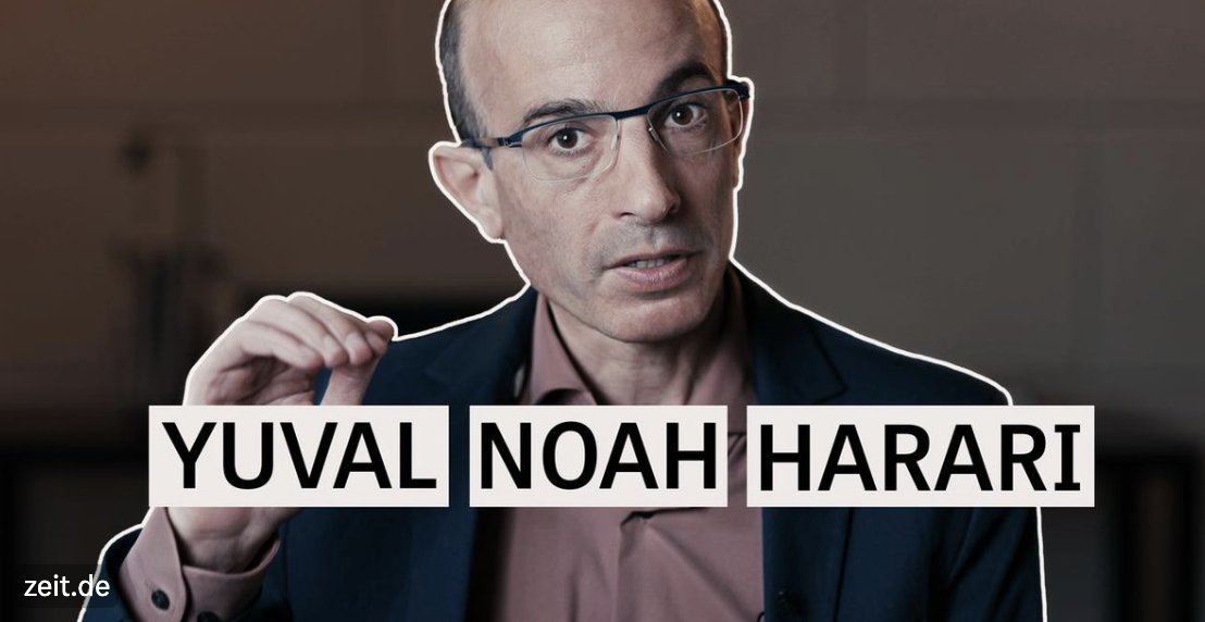harari_yuval's tweet photo. All the suffering we’ve seen so far is nothing compared to the amount of suffering we might see. Interview with @s_wo_ for @zeitonline.

https://t.co/vG9kgGFNsK https://t.co/mcVlK1JHVc
