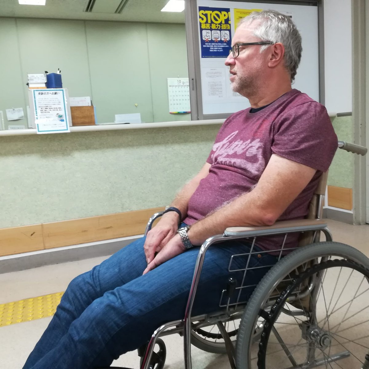 feckingpsycho's tweet photo. There's a reason my name on here is Ted with TM - so I make no apology for talking about it!  5 years to the day (19th October) since I was wheeled in to hospital in Kyoto, Japan and diagnosed (within 5 hours) with #transversemyelitis . It's incredible how time has passed... 1/6 https://t.co/x5BawicbWe