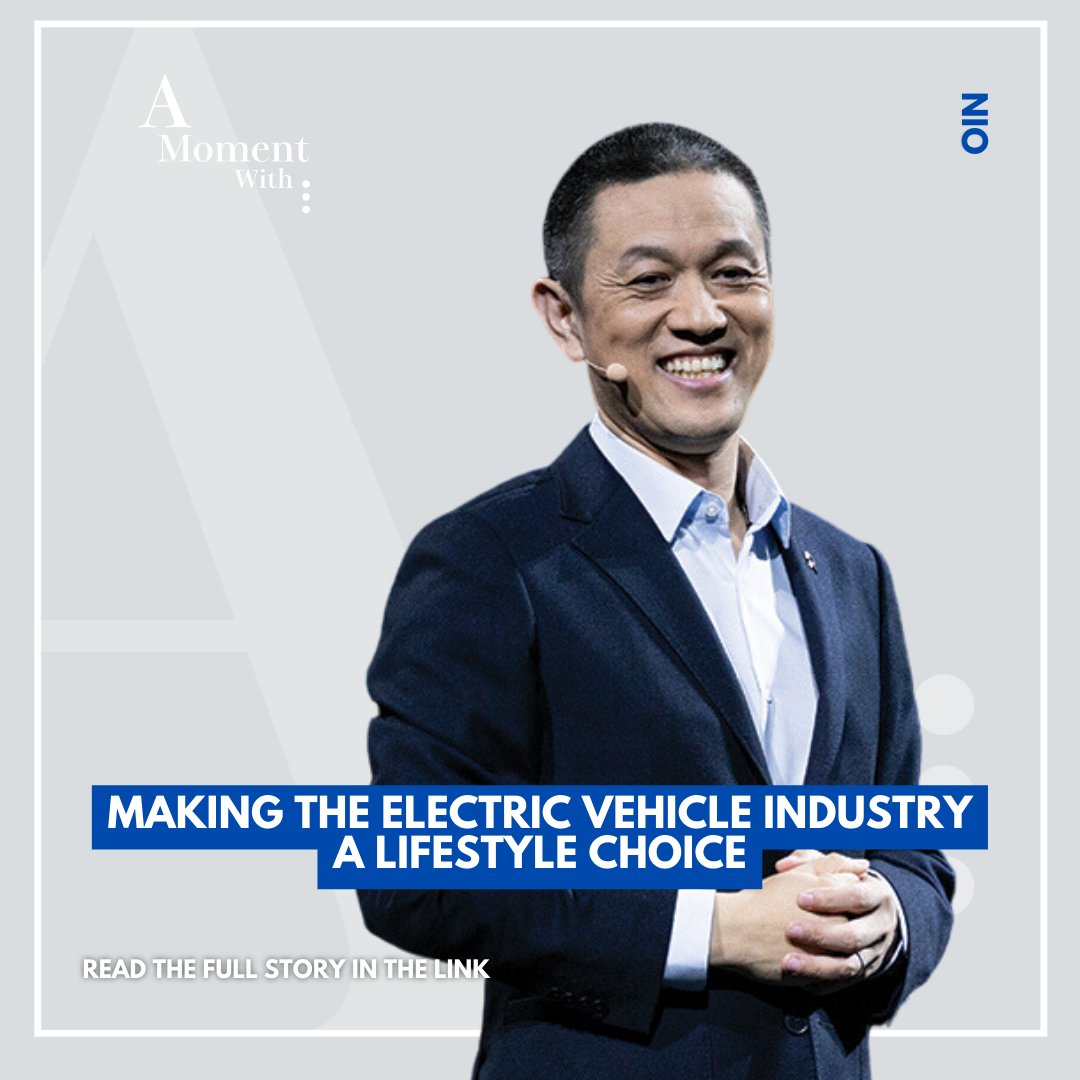 Honoured to have sat with William Li, the Founder, Chairman and CEO of NIO @NIOGlobal Watch the full sit-down interview here: cbsnews.com/video/a-moment… #amomentwith #nio
