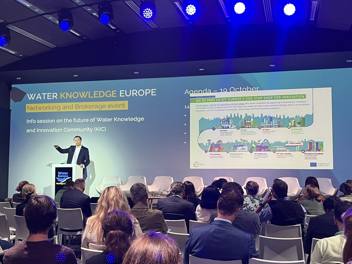 💡 What an inspiring example of KIC! @AndyZynga - CEO of @EITFood showed us how #collaboration is central to all their work, which spans the whole #food value chain, and is vital to meet the big challenges we face.