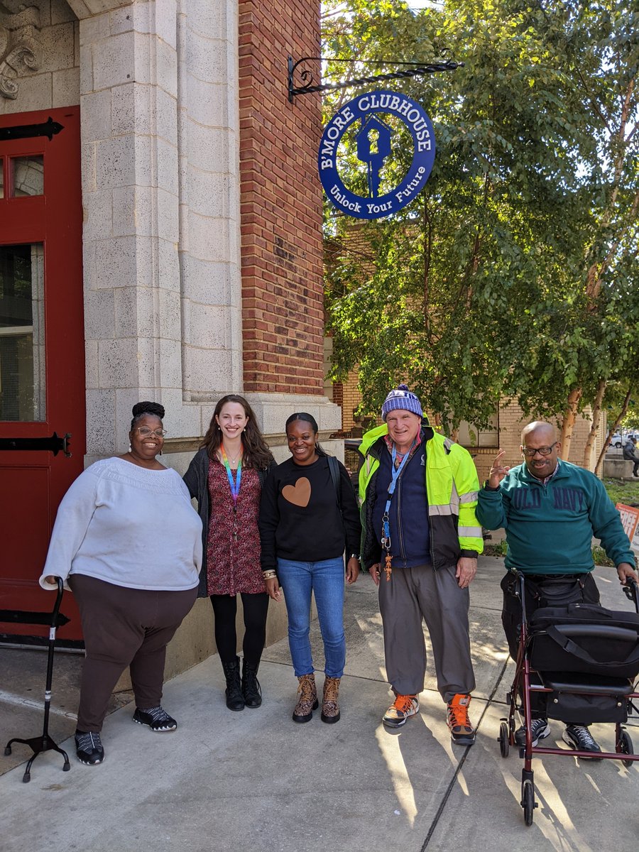 This past Tuesday we had the pleasure of hosting Precious from the VA Maryland Health Care system. It was a long tour where we learned Precious has also worked within the Clubhouse program. She had great insights, and it was great to connect with another Clubhouse colleague.