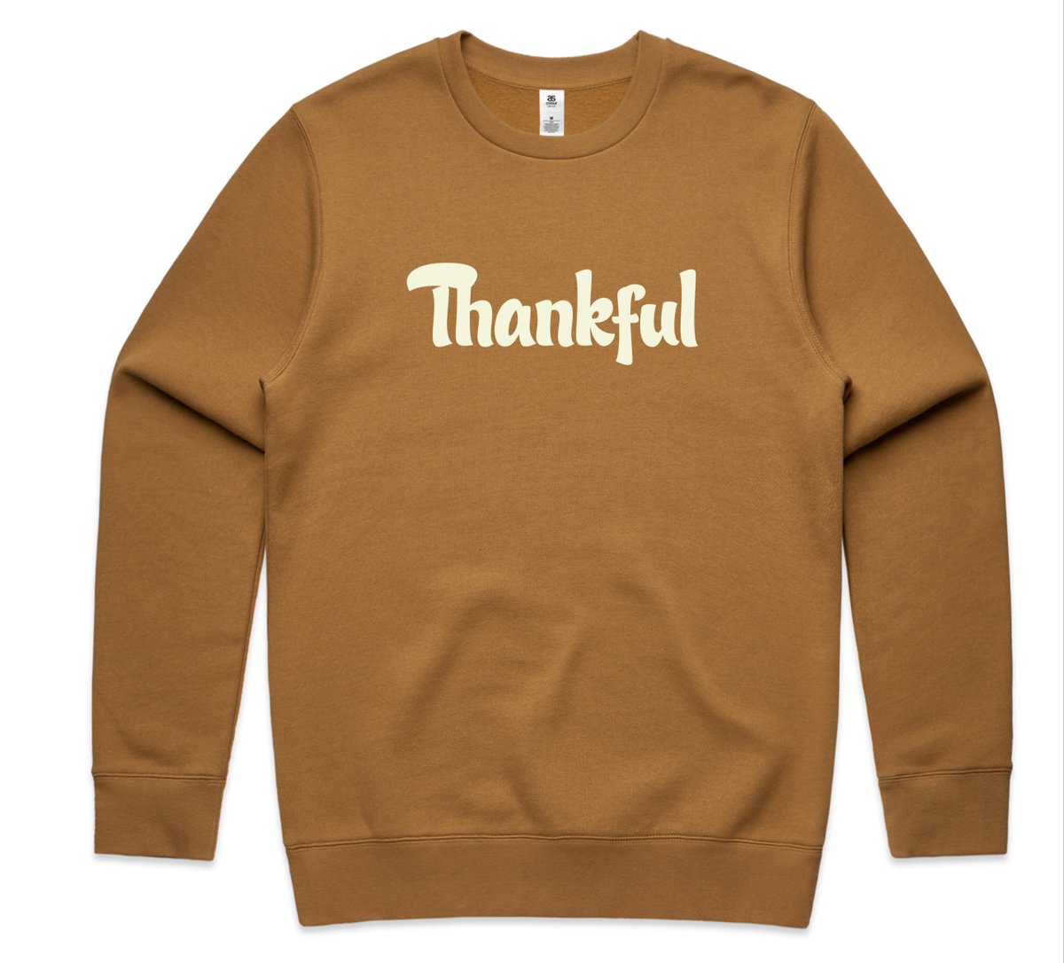 Wrap yourself in gratitude with our cozy Thankful sweater 🍂 #Thankful #ThankfulThursday #sweaterweather affirmationeffect.com/products/thank…