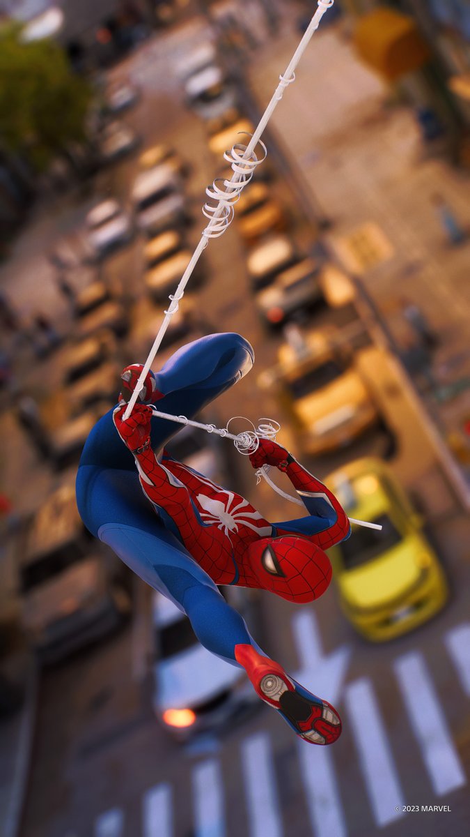 PlayStation's tweet photo. Capture photos that J.Jonah Jameson would want 📸

Details on Marvel's #SpiderMan2PS5 and its robust Photo Mode, plus tips on how to get the best out of its features: https://t.co/T5GN2kSrzE https://t.co/Jzv8L60Hvw