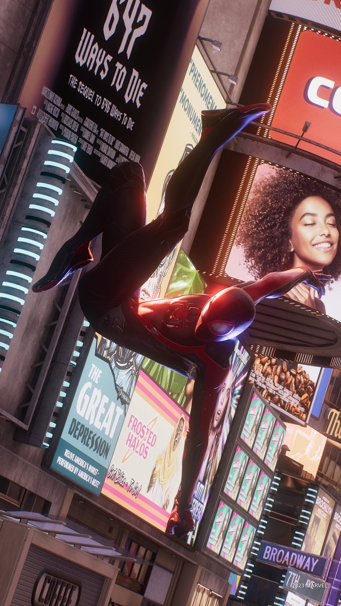 PlayStation's tweet photo. Capture photos that J.Jonah Jameson would want 📸

Details on Marvel's #SpiderMan2PS5 and its robust Photo Mode, plus tips on how to get the best out of its features: https://t.co/T5GN2kSrzE https://t.co/Jzv8L60Hvw