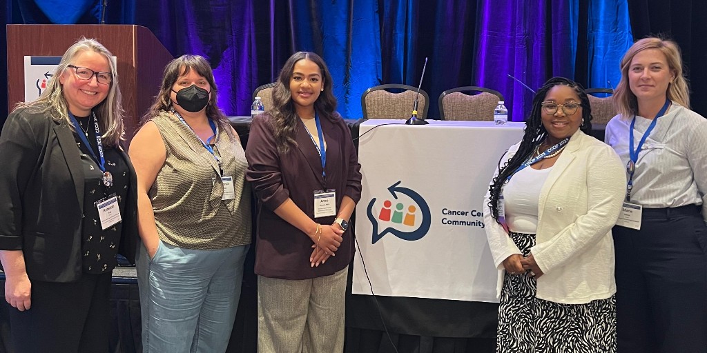 Last week, staff from our Community Outreach and Engagement team and @MNCCTN attended #CCCIF23—a national meeting of @theNCI Designated Cancer Center professionals—to share ideas & expertise and network with their peers. Thank you to @SylvesterCancer for hosting a great event!