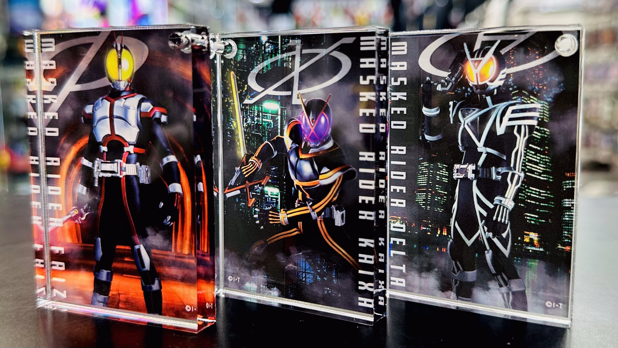 仮面ライダーストア ファイズ 555 ドミノ風チャーム ファイズ4種