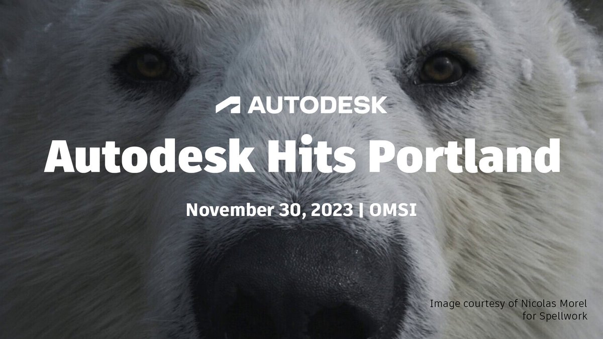 Autodesk Hits Portland is back Nov. 30 at the OMSI Theater! Hear from @ShadowMachine, the studio behind Guillermo Del Toro's Pinnochio. Explore new capabilities in Maya, 3ds Max, Bifrost, Arnold, ShotGrid and Moxion from Autodesk experts. Register here: autode.sk/hits-portland-…