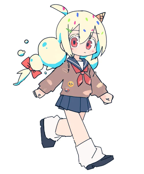 アイスクリームちゃん  #オリジナル